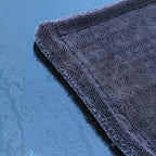 Twisted microfiber towel for car washing and glass cleaning