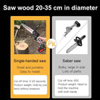 German portable and powerful electric saw