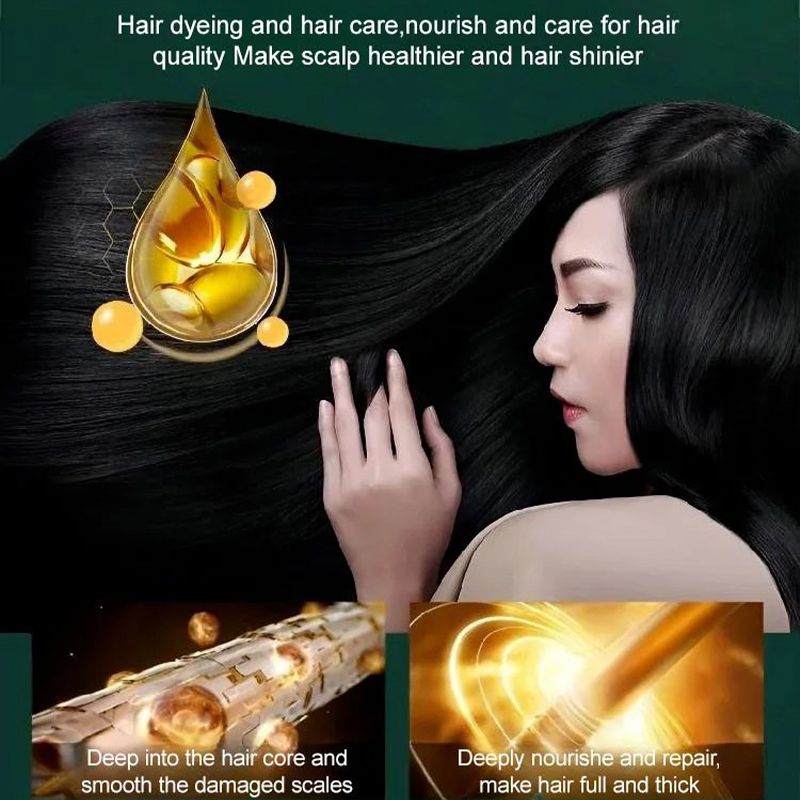 Plant extract Non-harmful hair dye cream