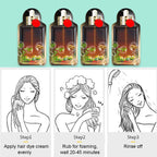 Plant extract Non-harmful hair dye cream