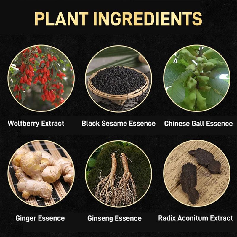 Plant extract Non-harmful hair dye cream