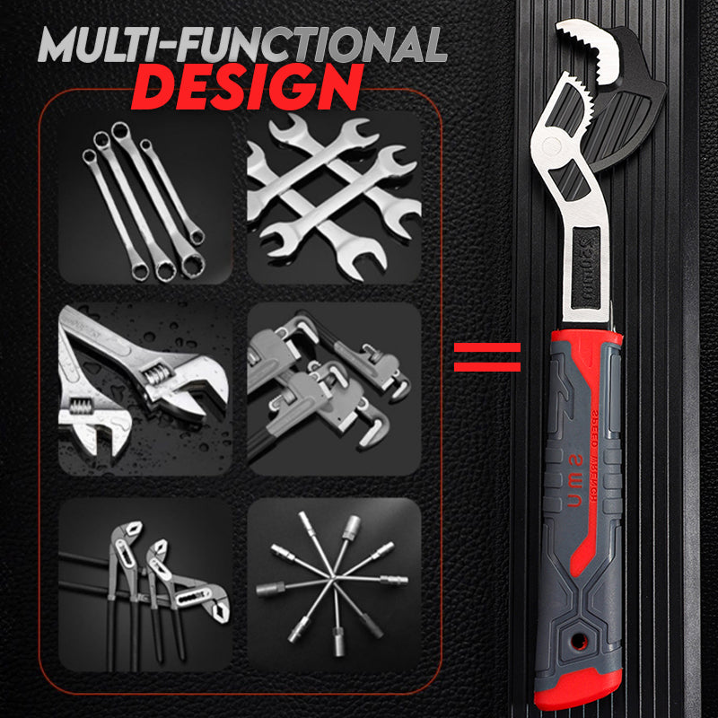 Industrial Quality Multifunctional Self-locking Pipe Wrench Tool