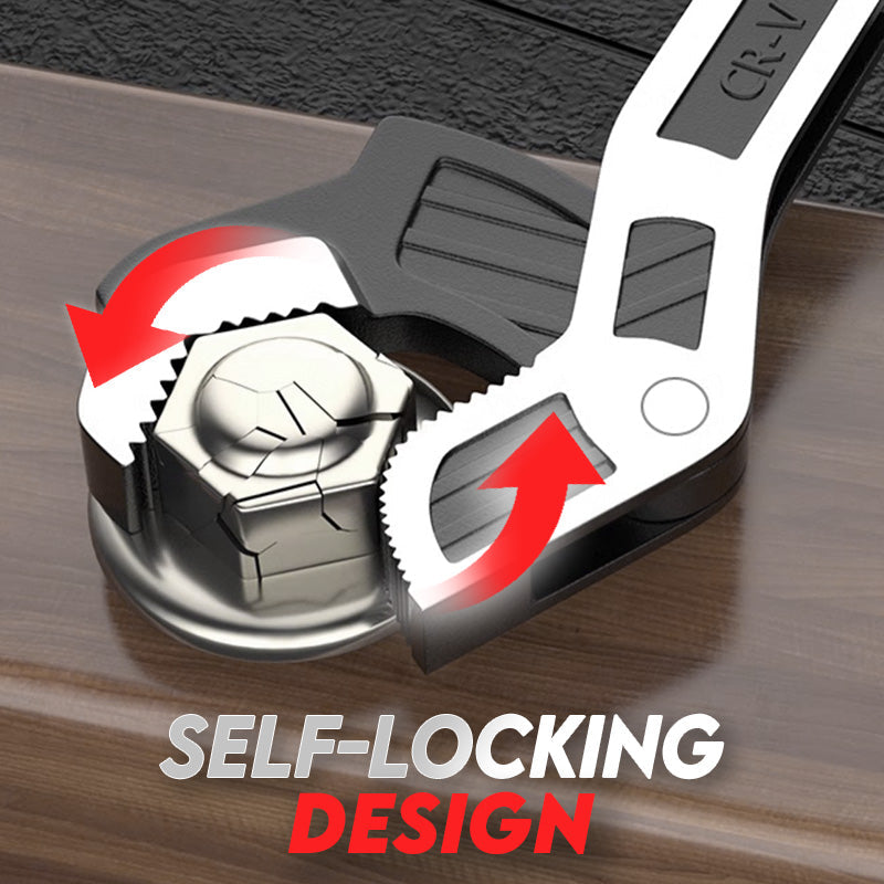 Industrial Quality Multifunctional Self-locking Pipe Wrench Tool