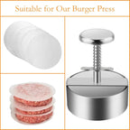 Manual Meat Press for Hamburger Patties