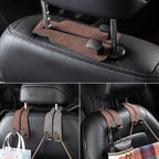 Hook/hanger for backrest in car seat