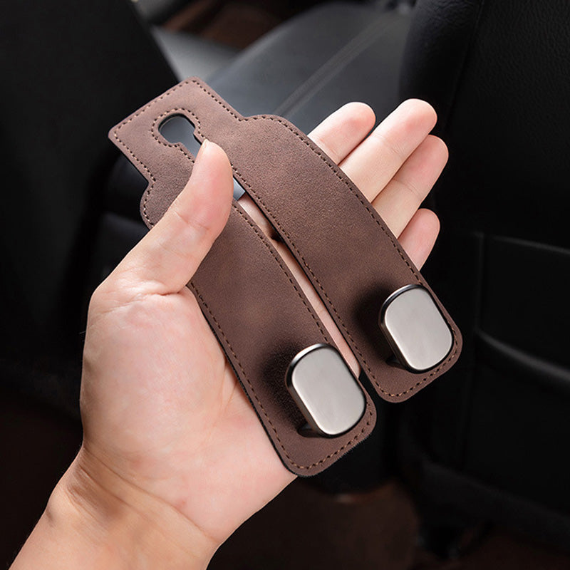 Hook/hanger for backrest in car seat