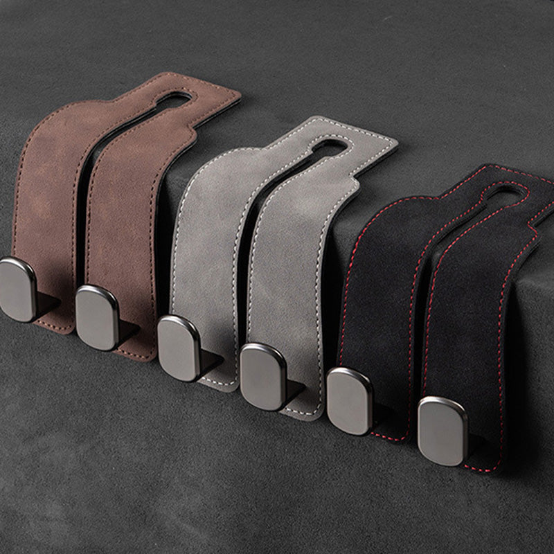 Hook/hanger for backrest in car seat