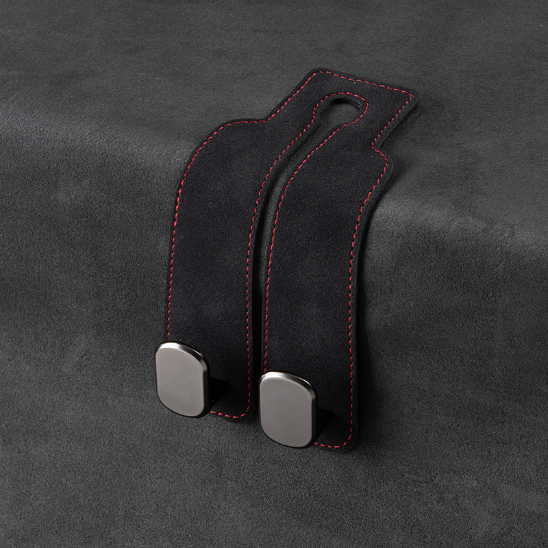 Hook/hanger for backrest in car seat