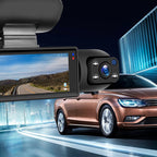 Car camera with 170° wide angle and 1080p dual lens