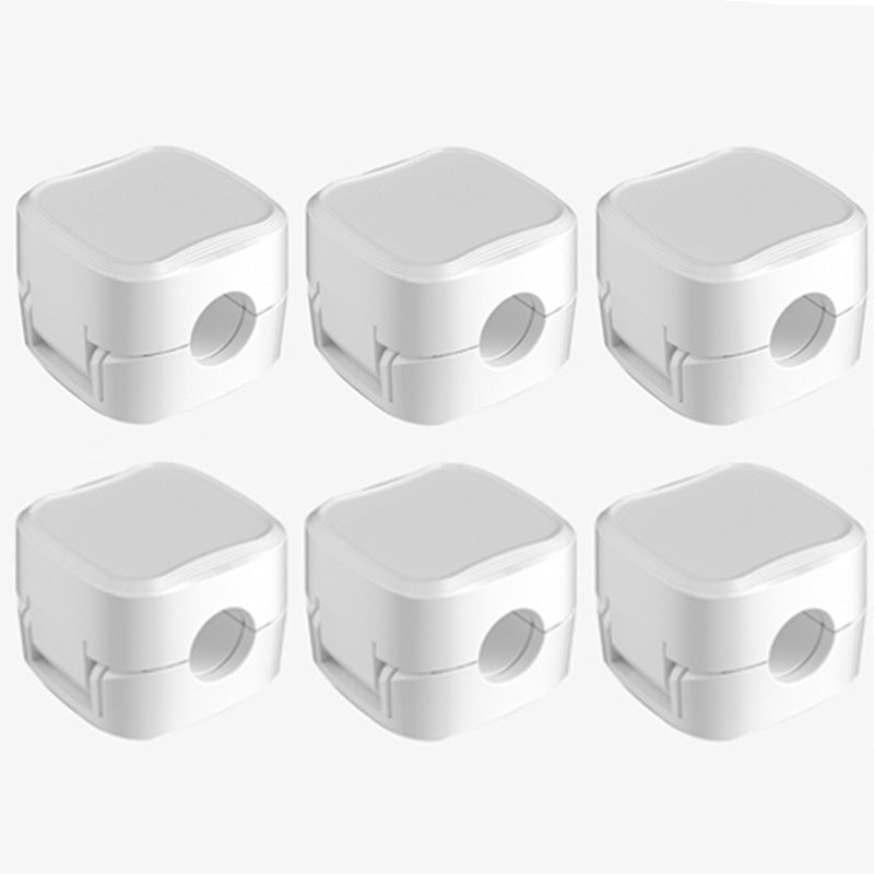 Magnetic cable clip holder - set of 6 pcs.