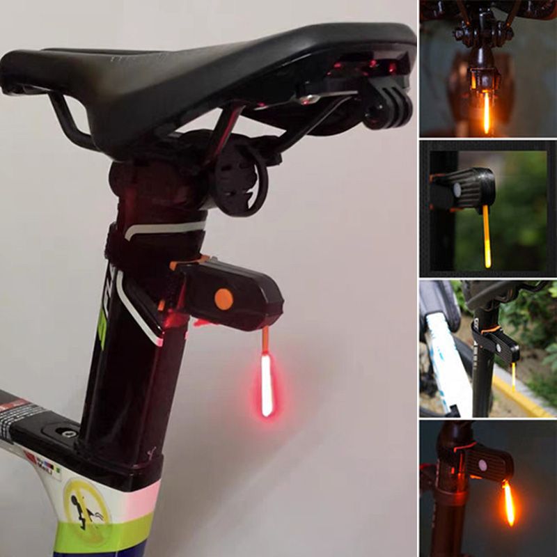 LED tail light for bicycles