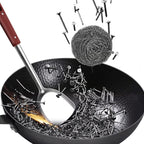 Non-stick iron frying pan