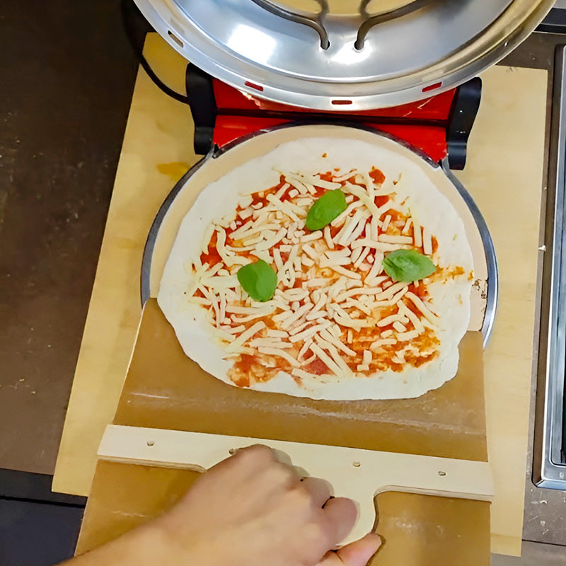 Premium Sliding Pizza Peel - Essential Kitchen Baking Tool