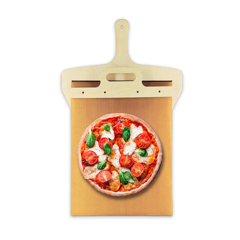 Premium Sliding Pizza Peel - Essential Kitchen Baking Tool