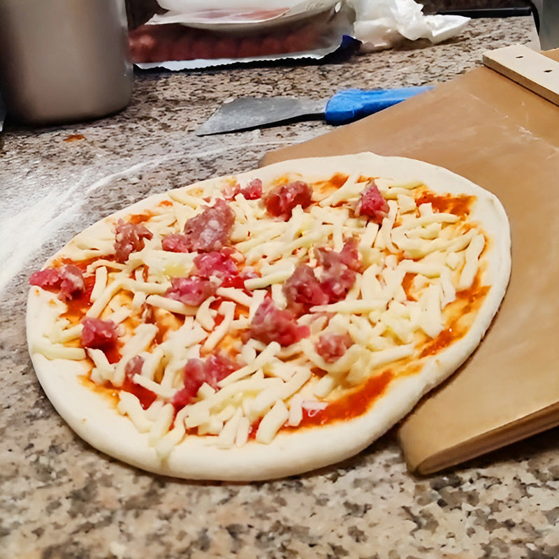 Premium Sliding Pizza Peel - Essential Kitchen Baking Tool