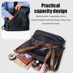 Large Capacity PU Leather Bucket Bag