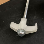 Tent pegs that can be screwed into the ground