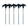 Tent pegs that can be screwed into the ground