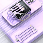 Fast Charge 20000mAh Mini Powerbank with Integrated Cables