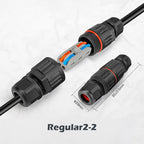 Outdoor waterproof cable connector