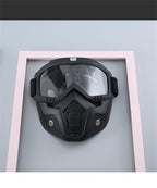 Special mask for welding and cutting (glare protection, UV radiation protection, anti-dust)