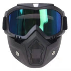 Special mask for welding and cutting (glare protection, UV radiation protection, anti-dust)