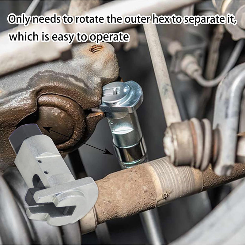 Socket for shock absorber removal - tool for strut spreader