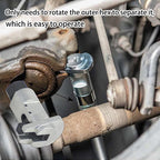 Socket for shock absorber removal - tool for strut spreader
