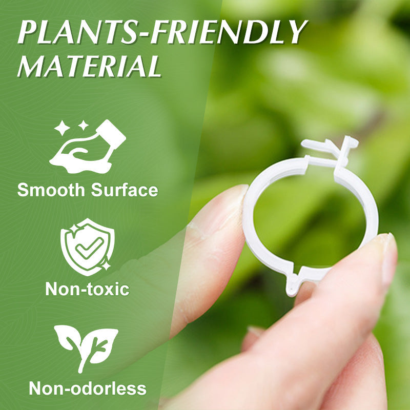 Accessories for plant support clips
