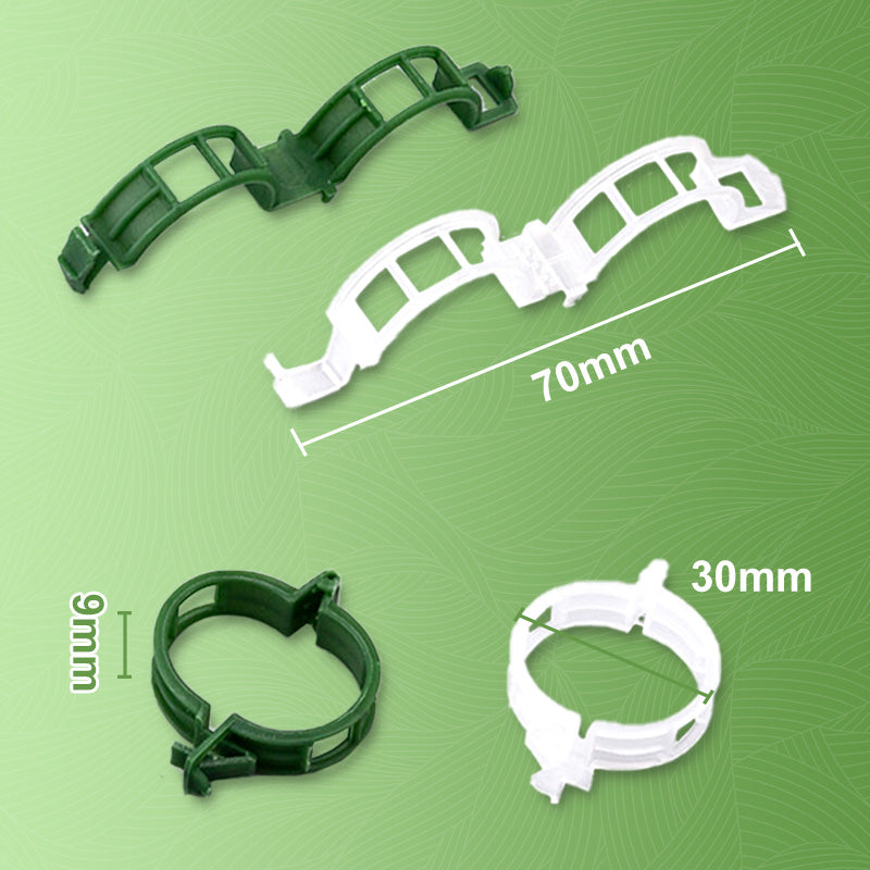 Accessories for plant support clips