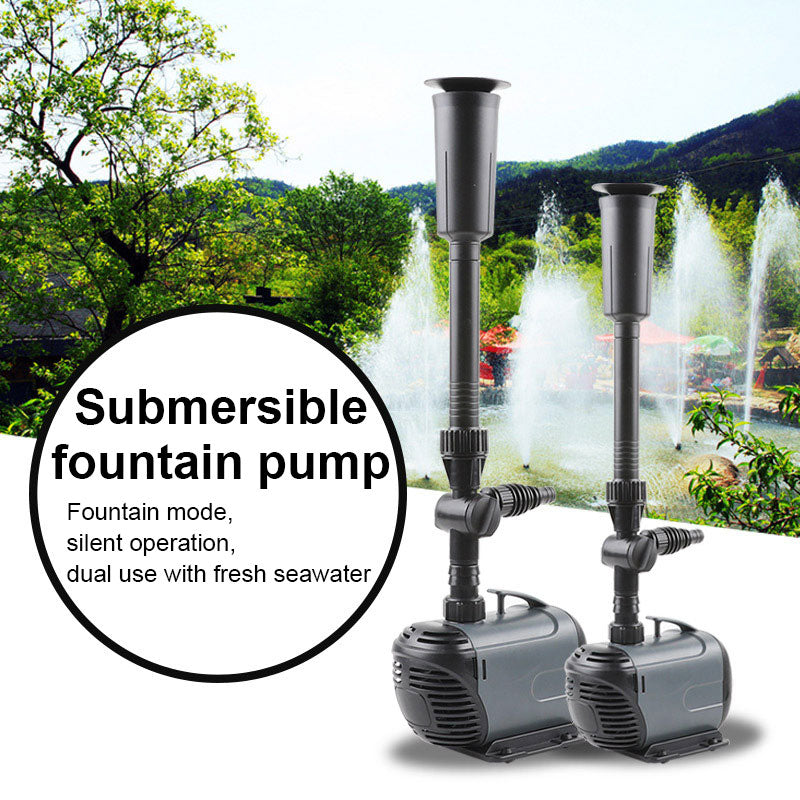 Durable, versatile, adjustable fountain pump
