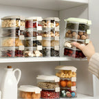 Sealed high-quality storage box for spices