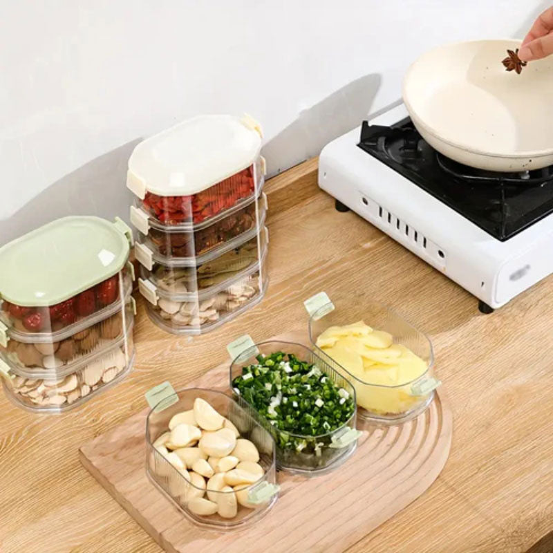 Sealed high-quality storage box for spices