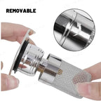 Floor drain filter in stainless steel