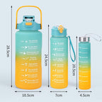 3-IN-1 Motivation Water Bottle