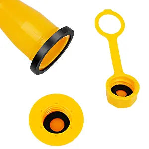 Threaded pipes with hexagonal nuts