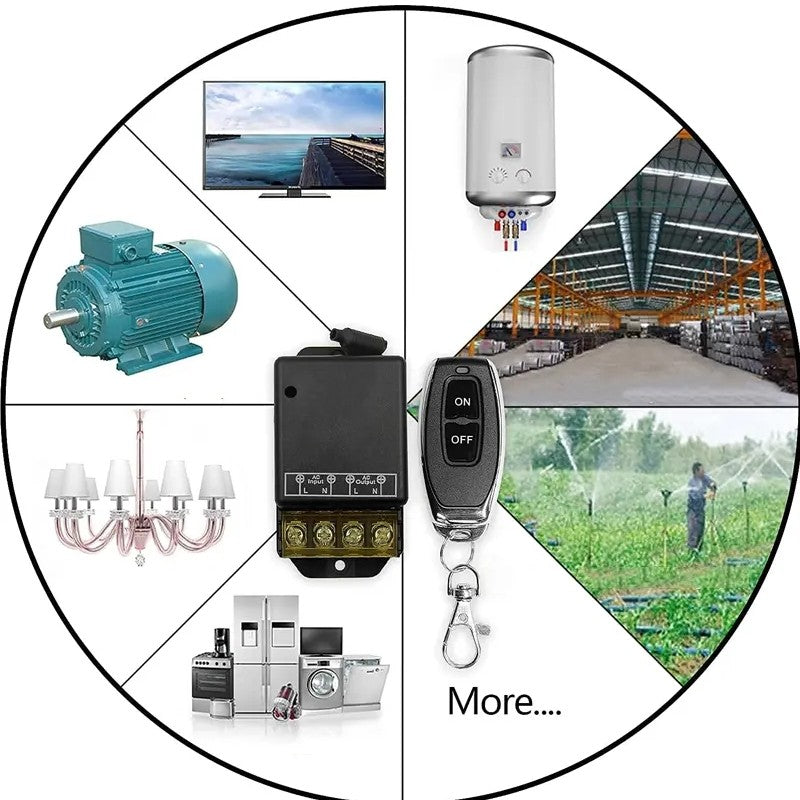Wireless Remote Control Kit | No wiring required