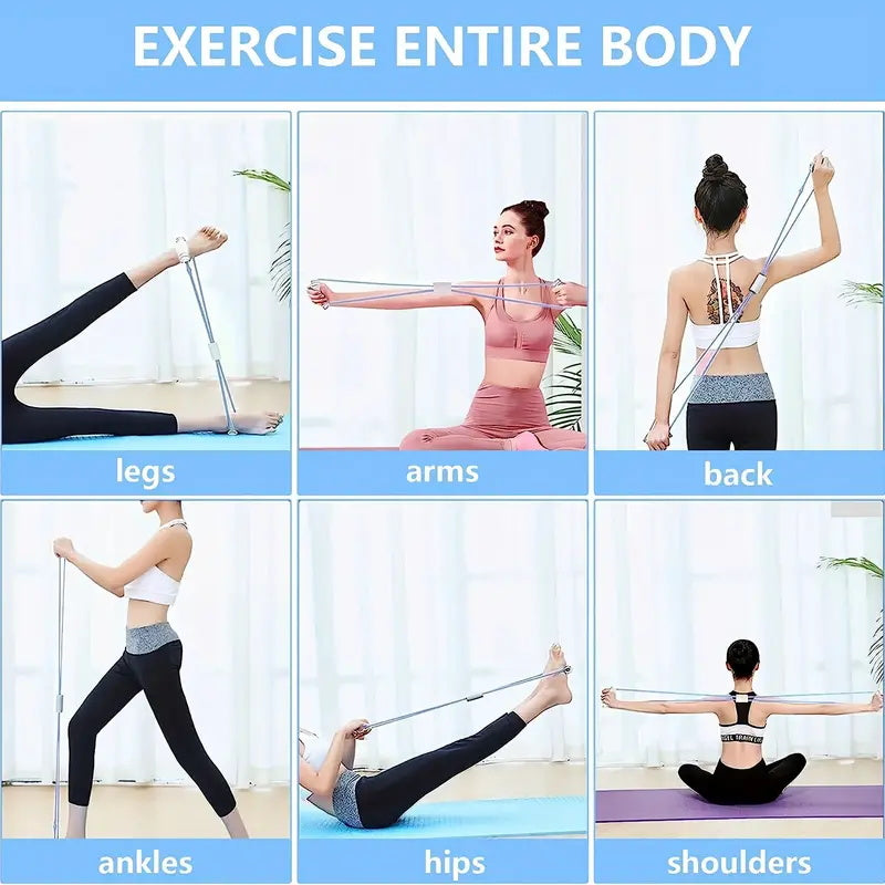 8-digit resistance band for strength training