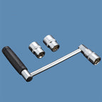 Wrench for tire change on car
