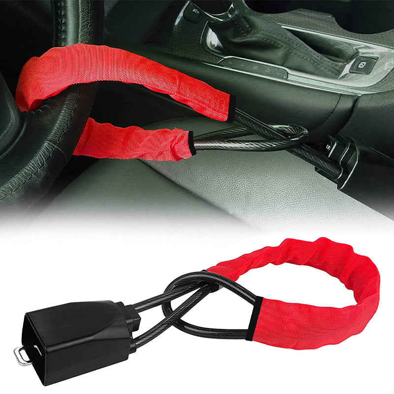 Steering Wheel Lock Tow Cable