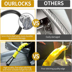 Steering Wheel Lock Tow Cable