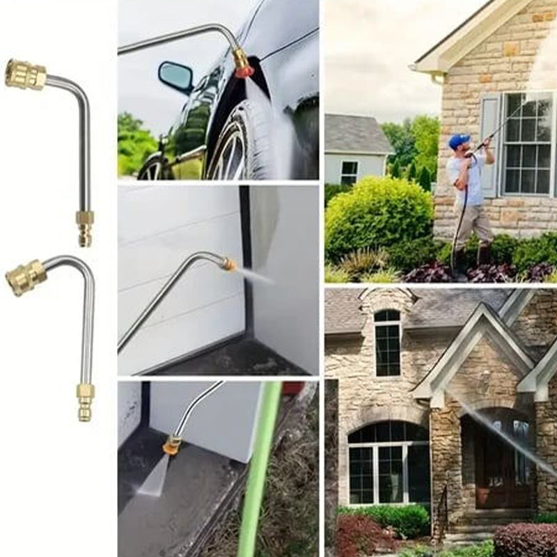 High pressure washer pole set with 4000 PSI