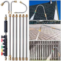 High pressure washer pole set with 4000 PSI