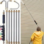 High pressure washer pole set with 4000 PSI