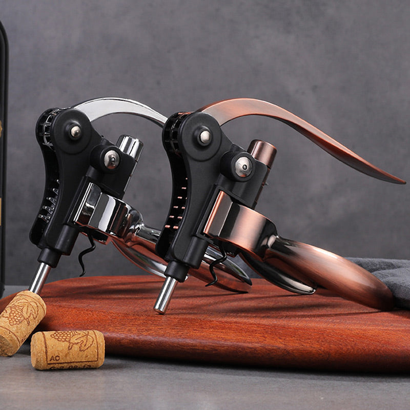 Premium portable wine bottle opener