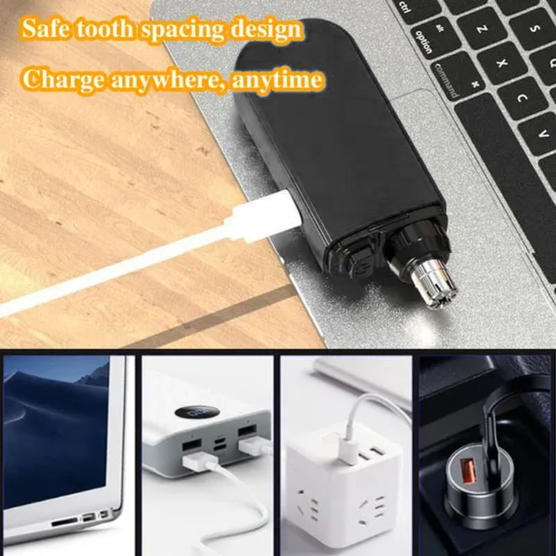 Effective rechargeable portable nose hair trimmer