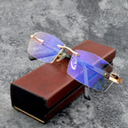 High Hardness Anti-Blue Progressive Distance and Near Range Dual-Use Reading Glasses
