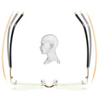 High Hardness Anti-Blue Progressive Distance and Near Range Dual-Use Reading Glasses