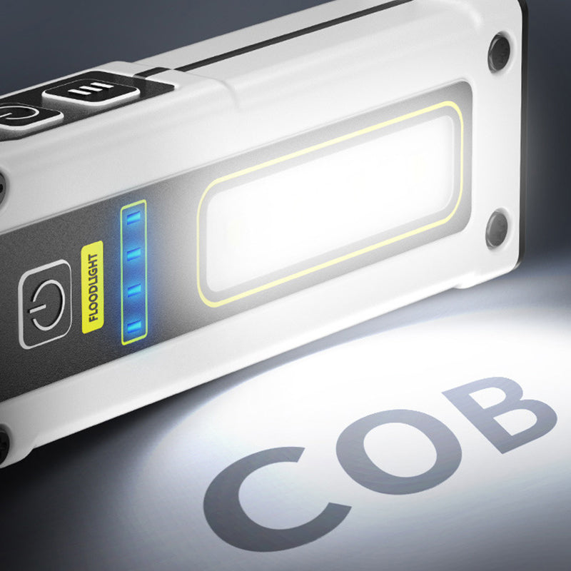 Portable multifunction flashlight