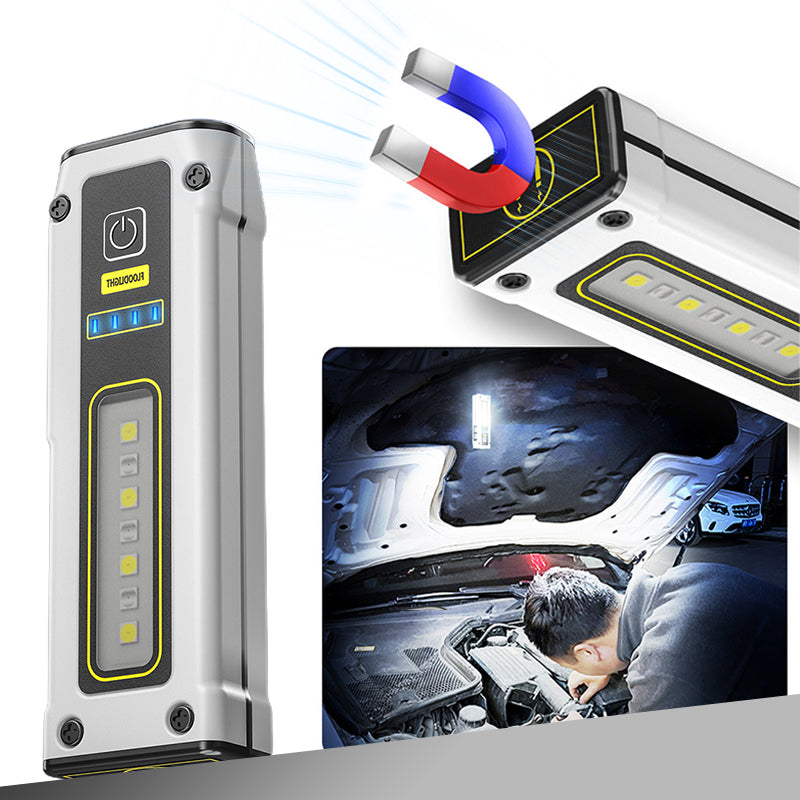Portable multifunction flashlight